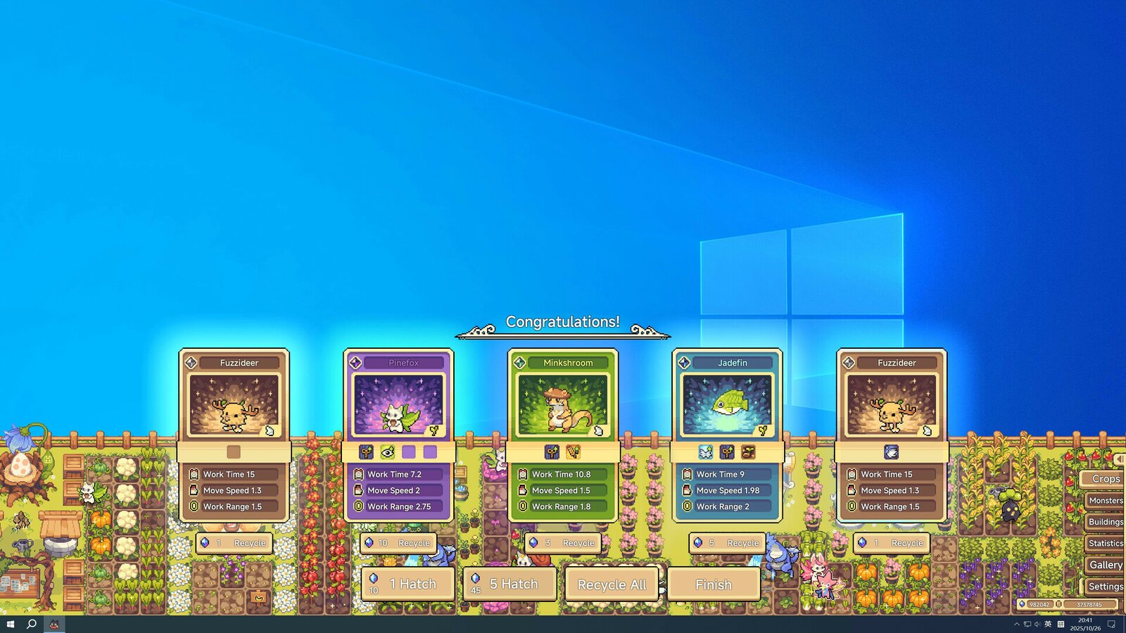 Your Big, Cute Monster Farm