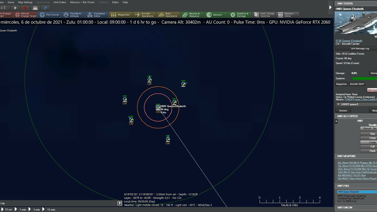 Command: Showcase Queen Elizabeth