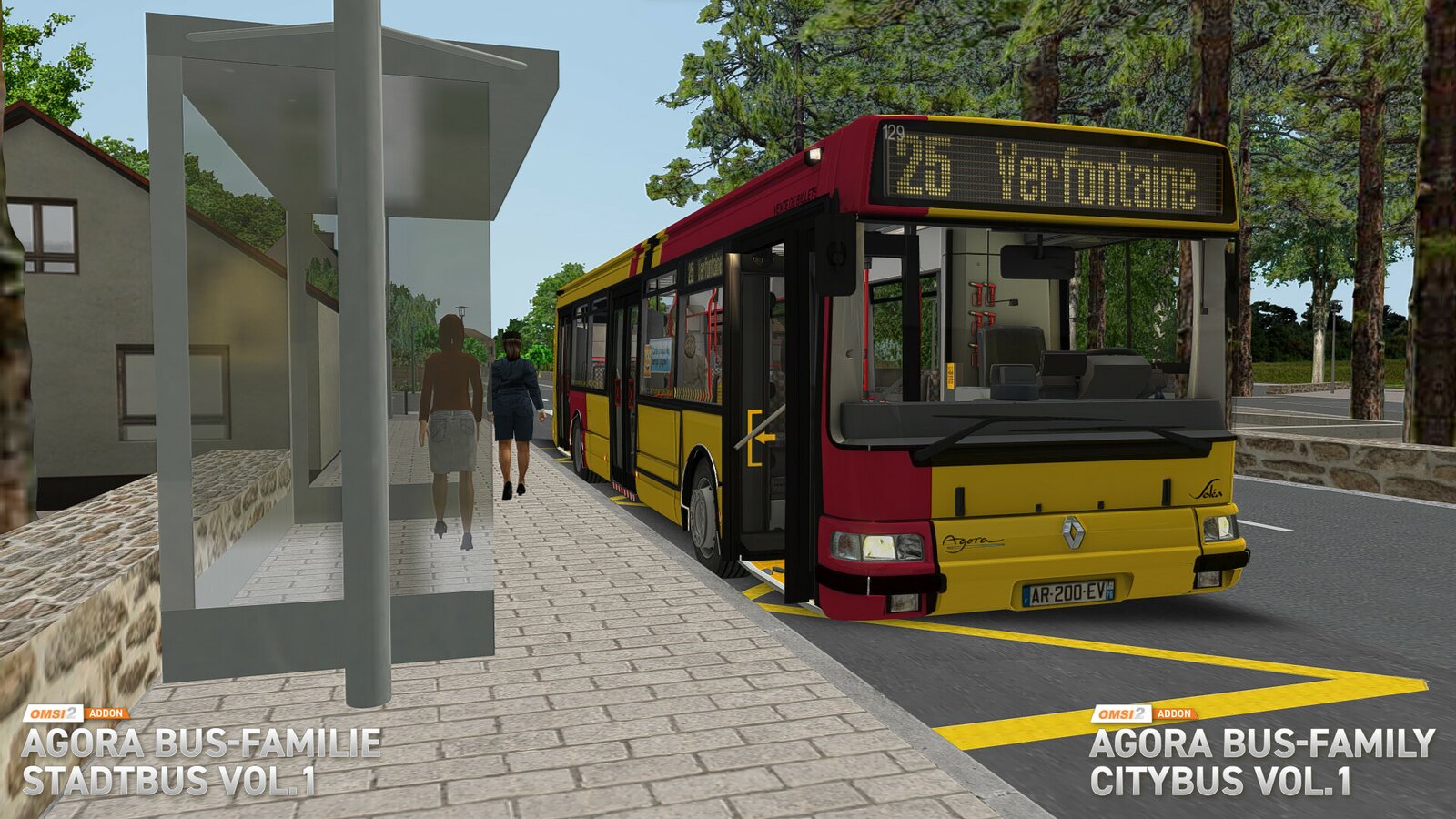 OMSI 2 Add-on Agora Bus Family Citybus Vol. 1