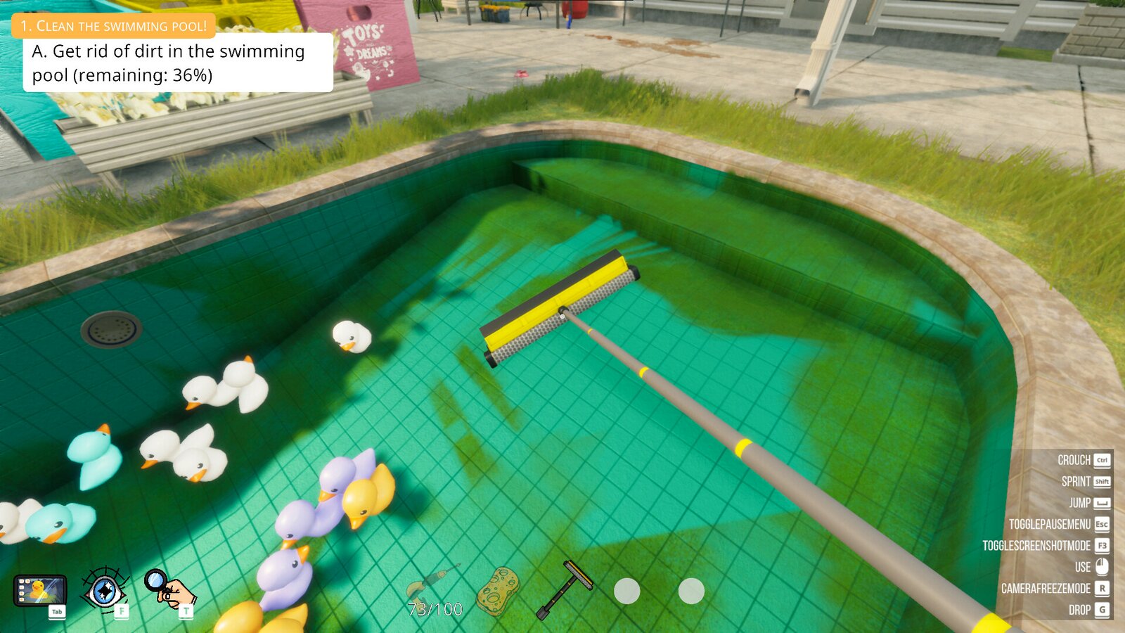 Pool Cleaning Simulator