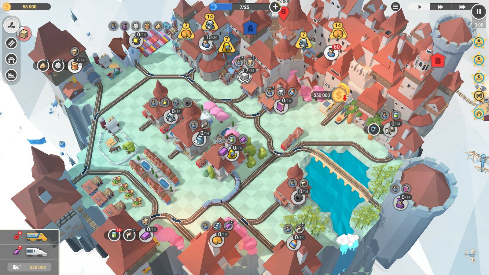 Train Valley 2: Workshop Gems - Amethyst