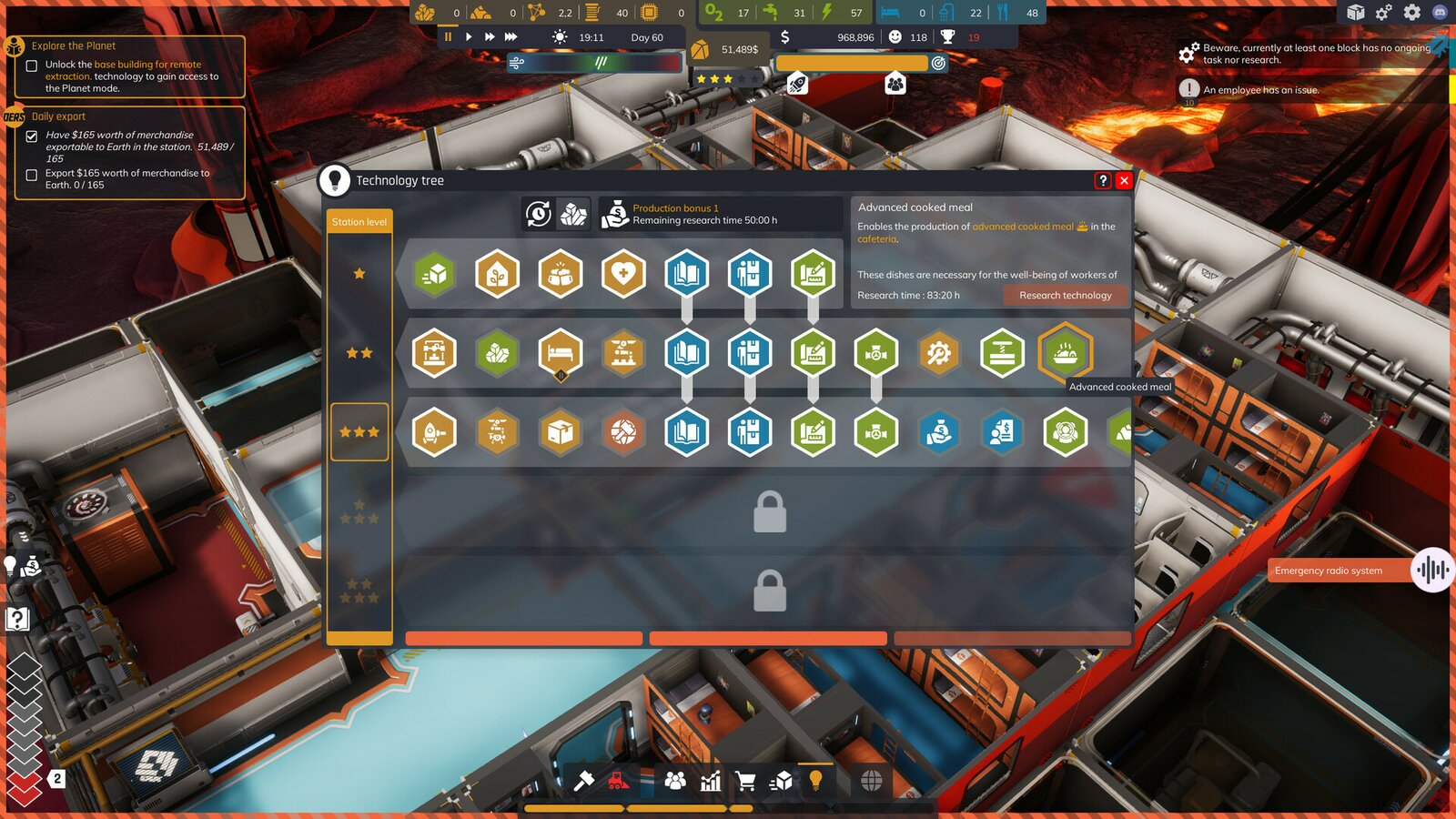 Space Drilling Station