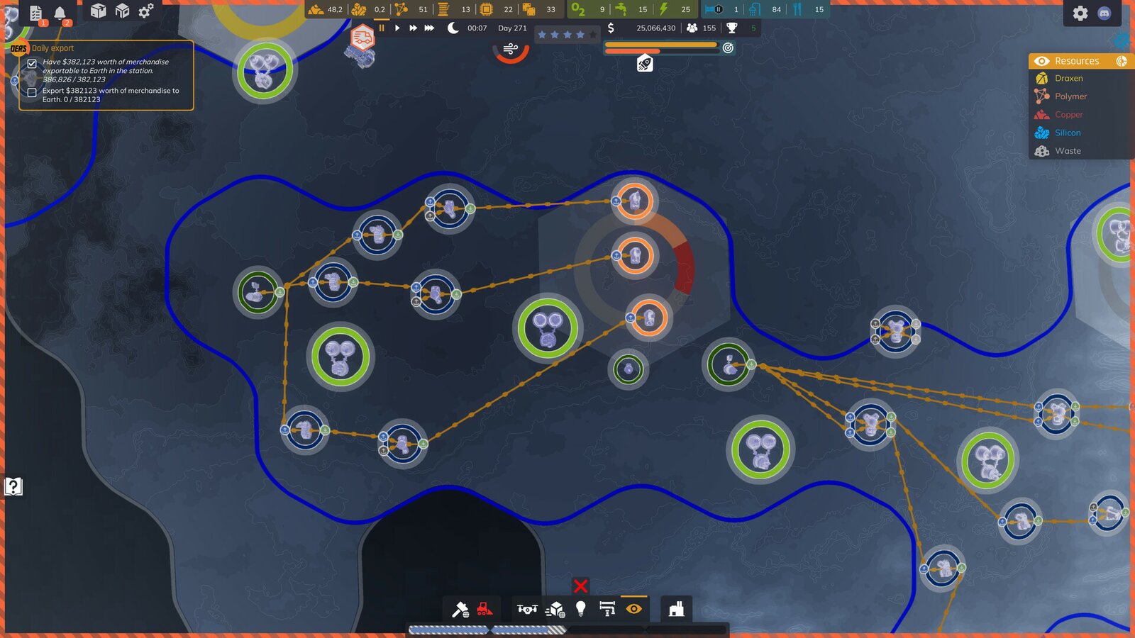 Space Drilling Station