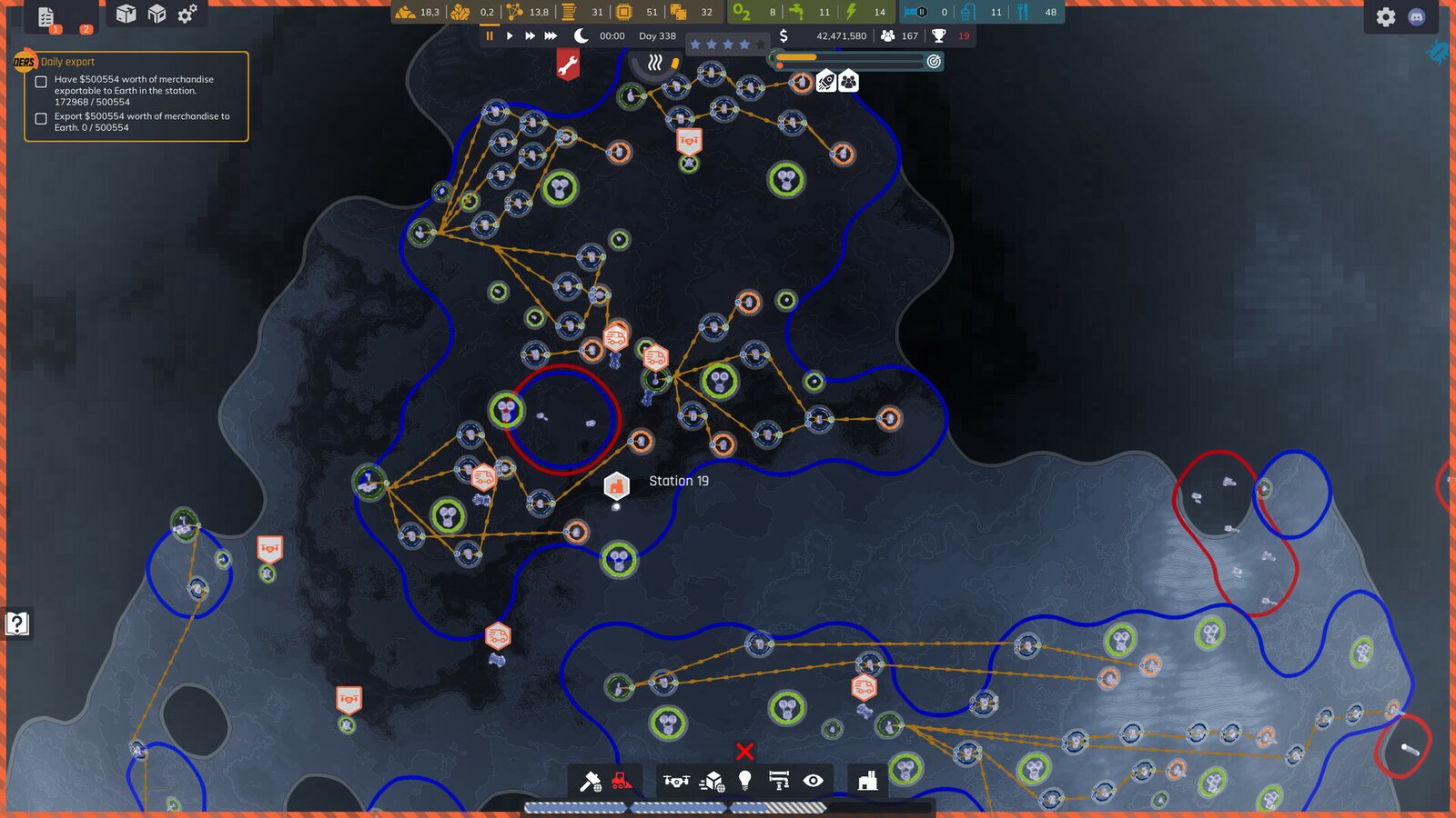 Space Drilling Station