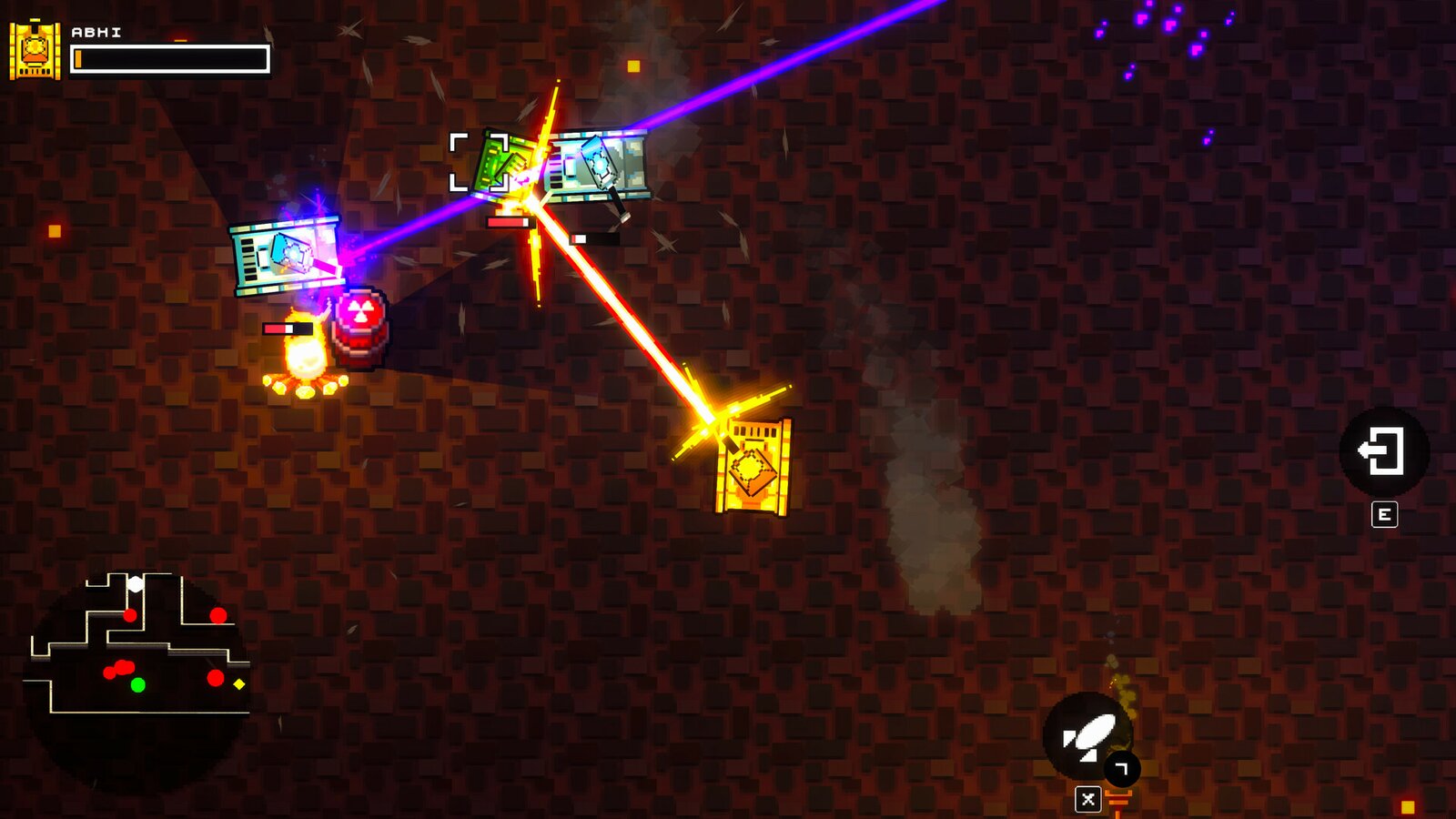 Laser Tanks