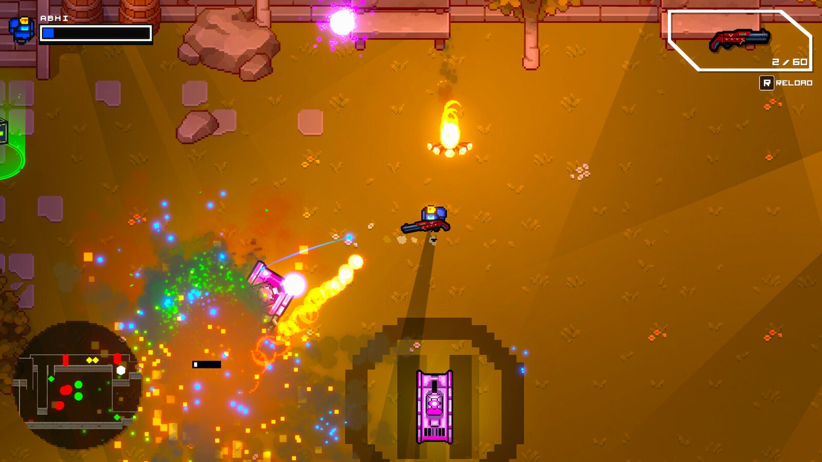 Laser Tanks