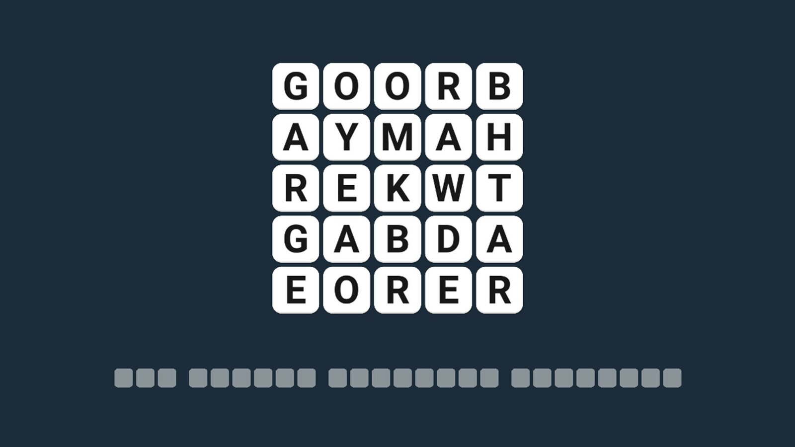 Wordle 5