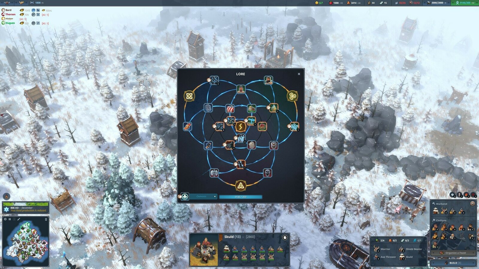 Northgard - Vordr, Clan of the Owl