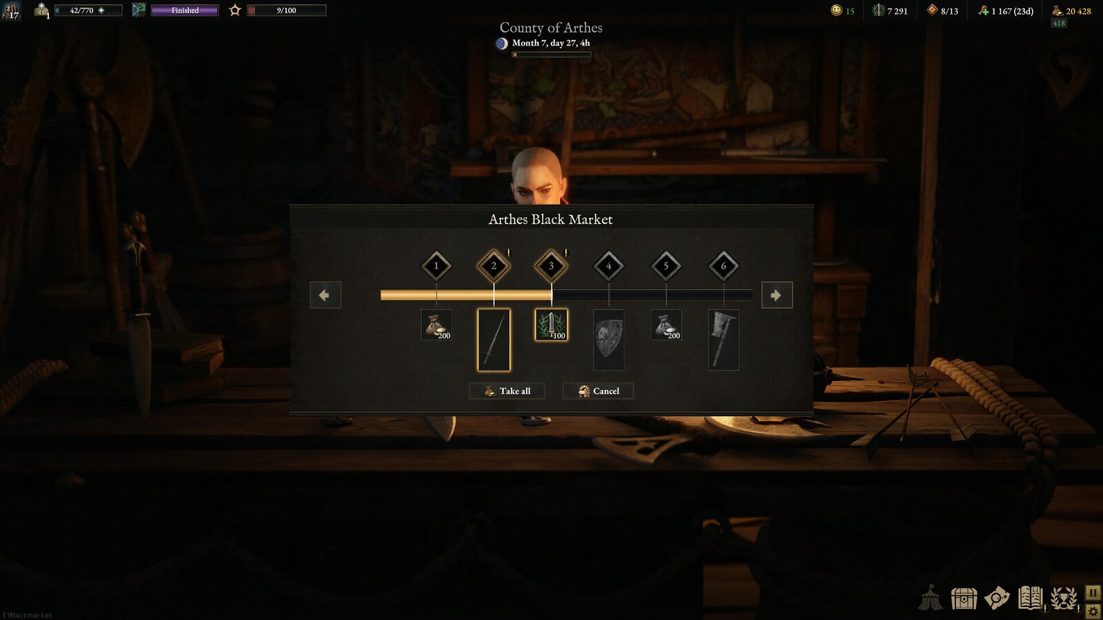 Wartales - Contract: The Pits