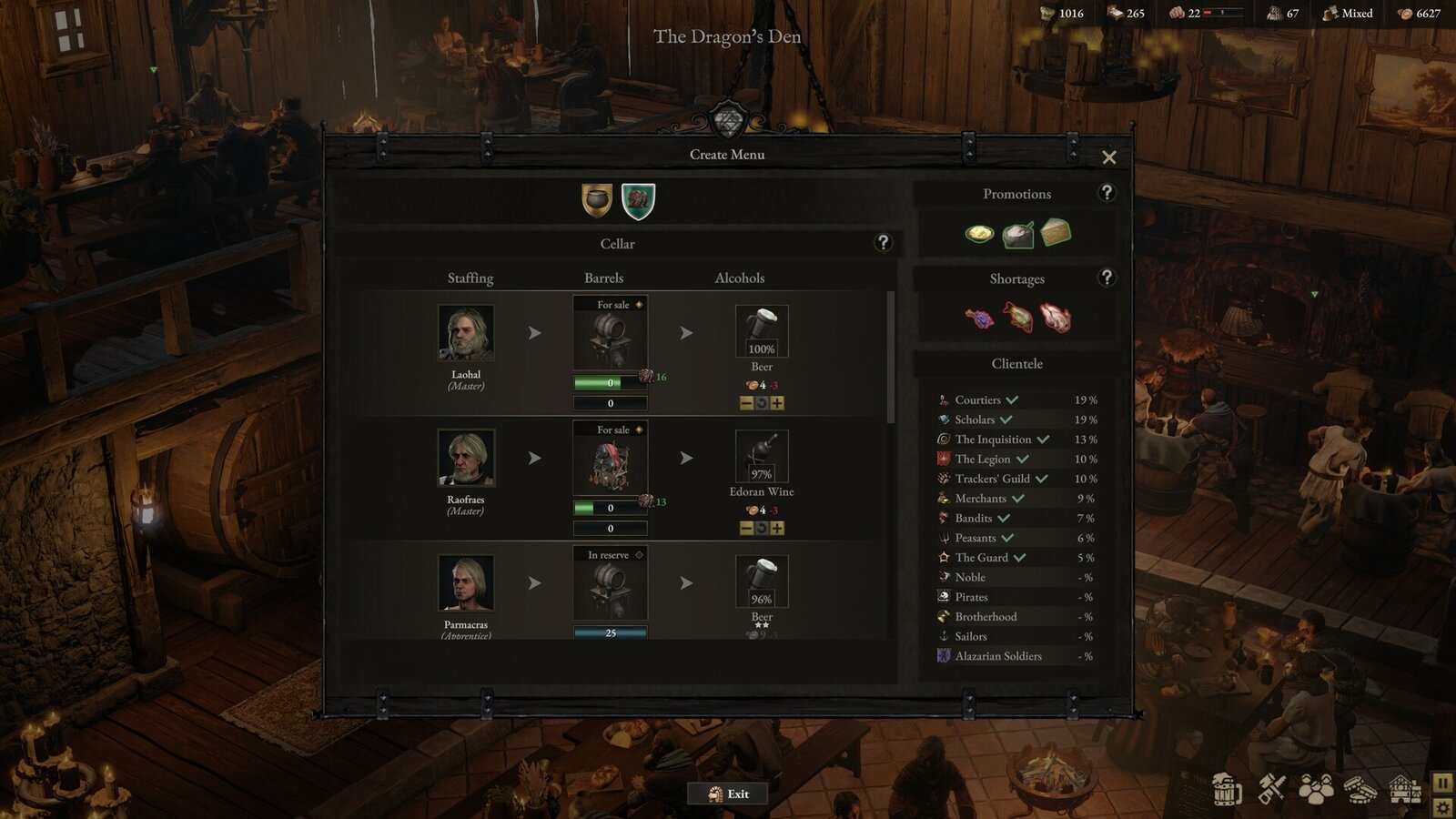 Wartales - Contract: The Tavern Opens!