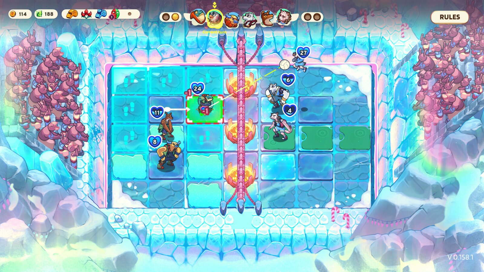 Smash it Wild: Tactical Volleyball Roguelike