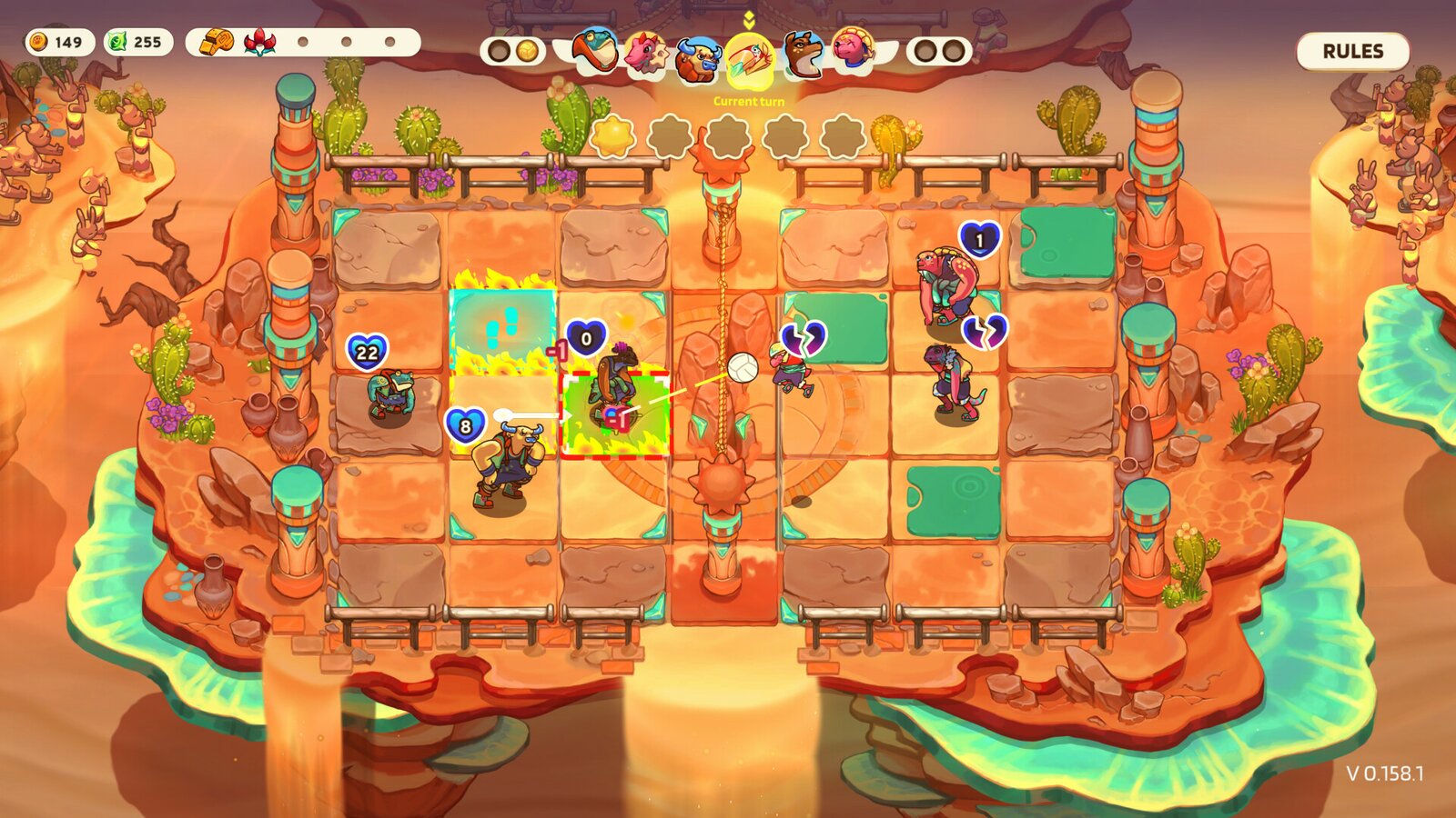 Smash it Wild: Tactical Volleyball Roguelike