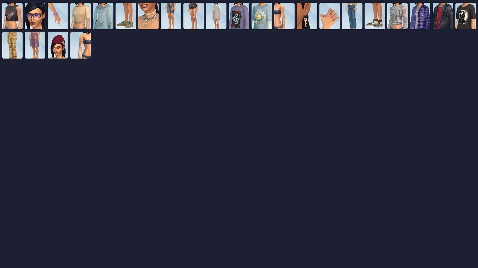 The Sims 4: Grunge Revival Kit
