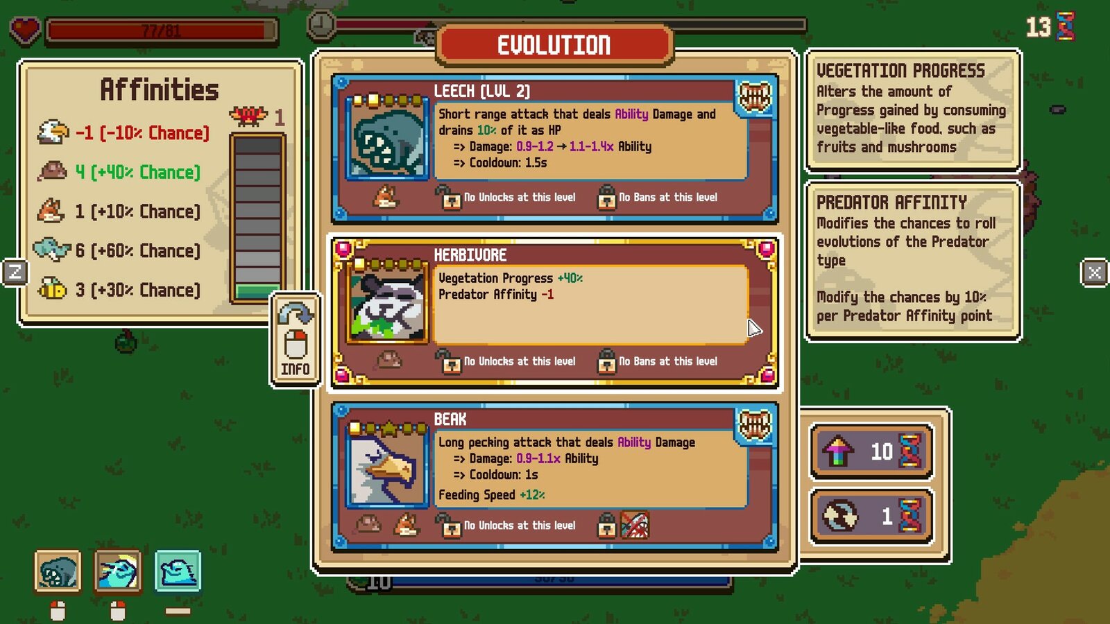 Everything is Crab: The Animal Evolution Roguelite