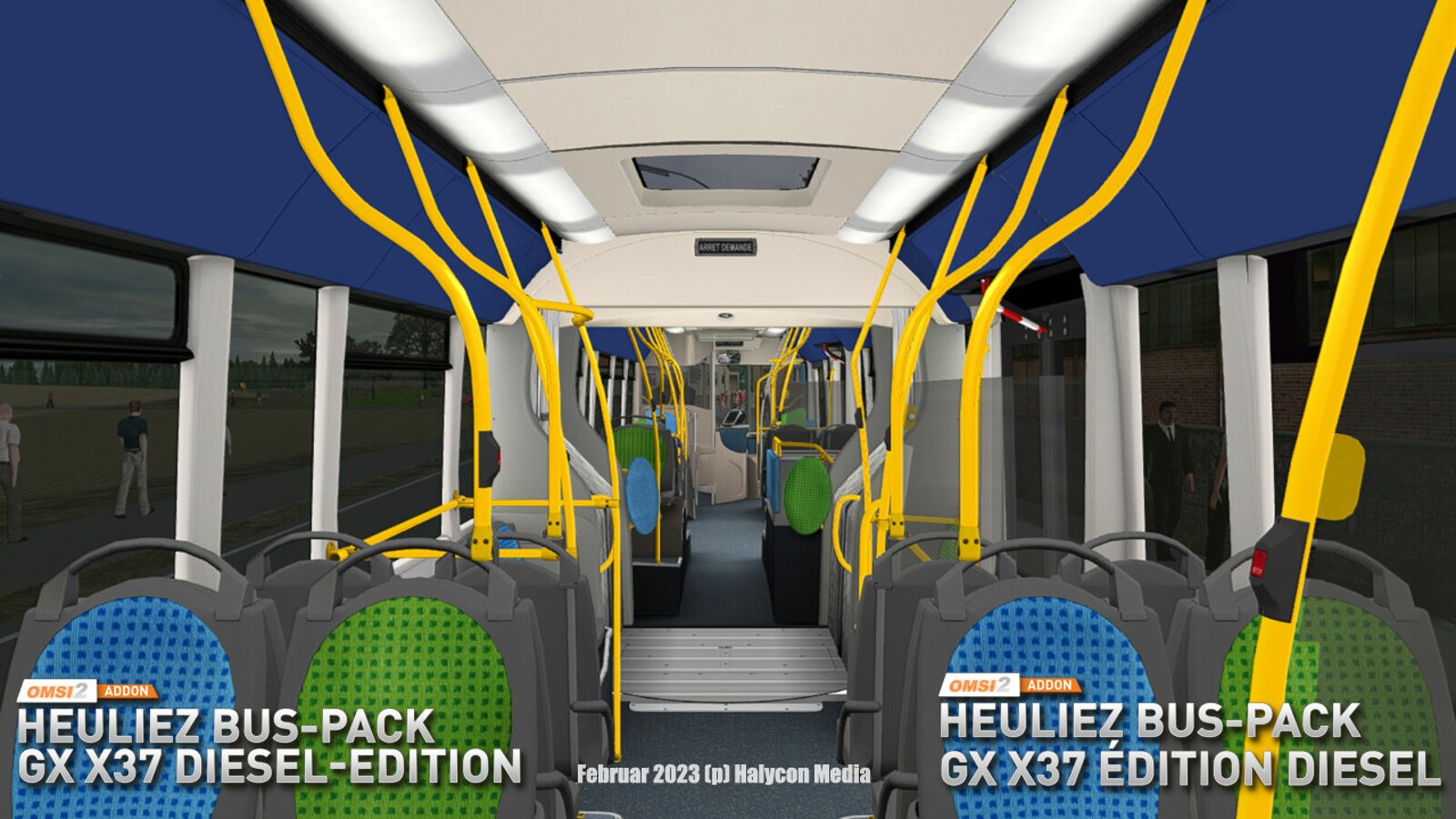 OMSI 2 - Add-on Heuliez Bus Pack GX x37 Diesel Edition