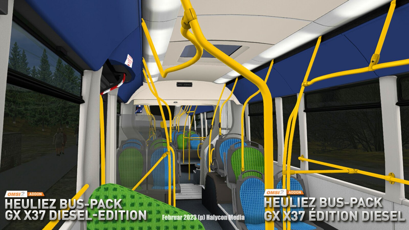 OMSI 2 - Add-on Heuliez Bus Pack GX x37 Diesel Edition