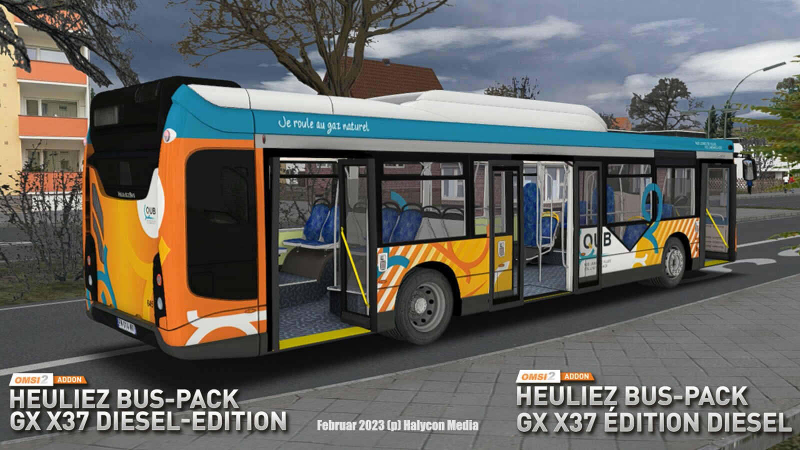 OMSI 2 - Add-on Heuliez Bus Pack GX x37 Diesel Edition