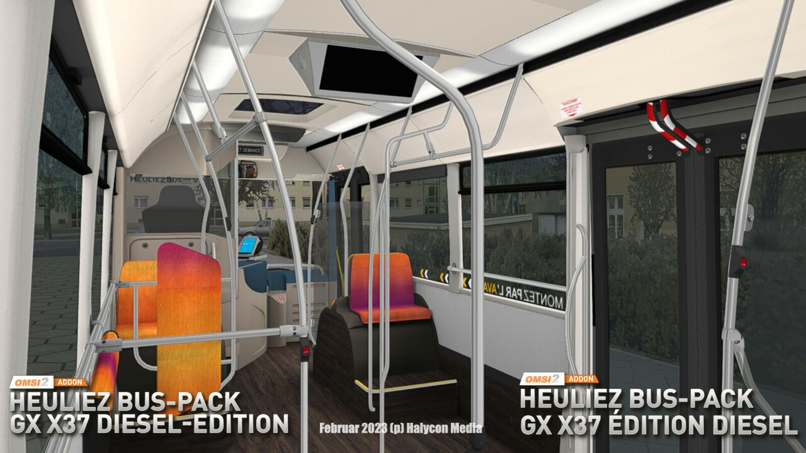 OMSI 2 - Add-on Heuliez Bus Pack GX x37 Diesel Edition