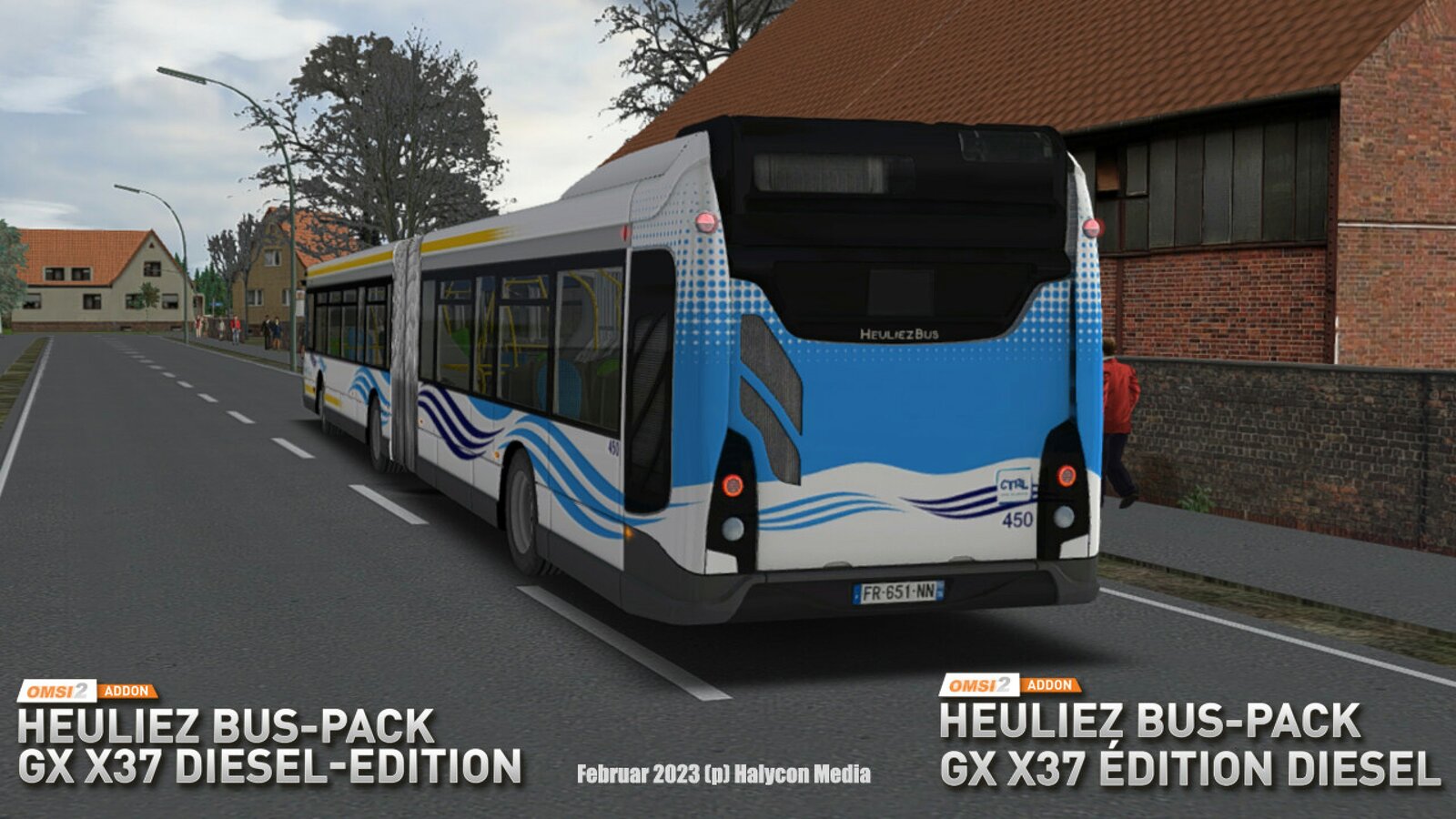 OMSI 2 - Add-on Heuliez Bus Pack GX x37 Diesel Edition