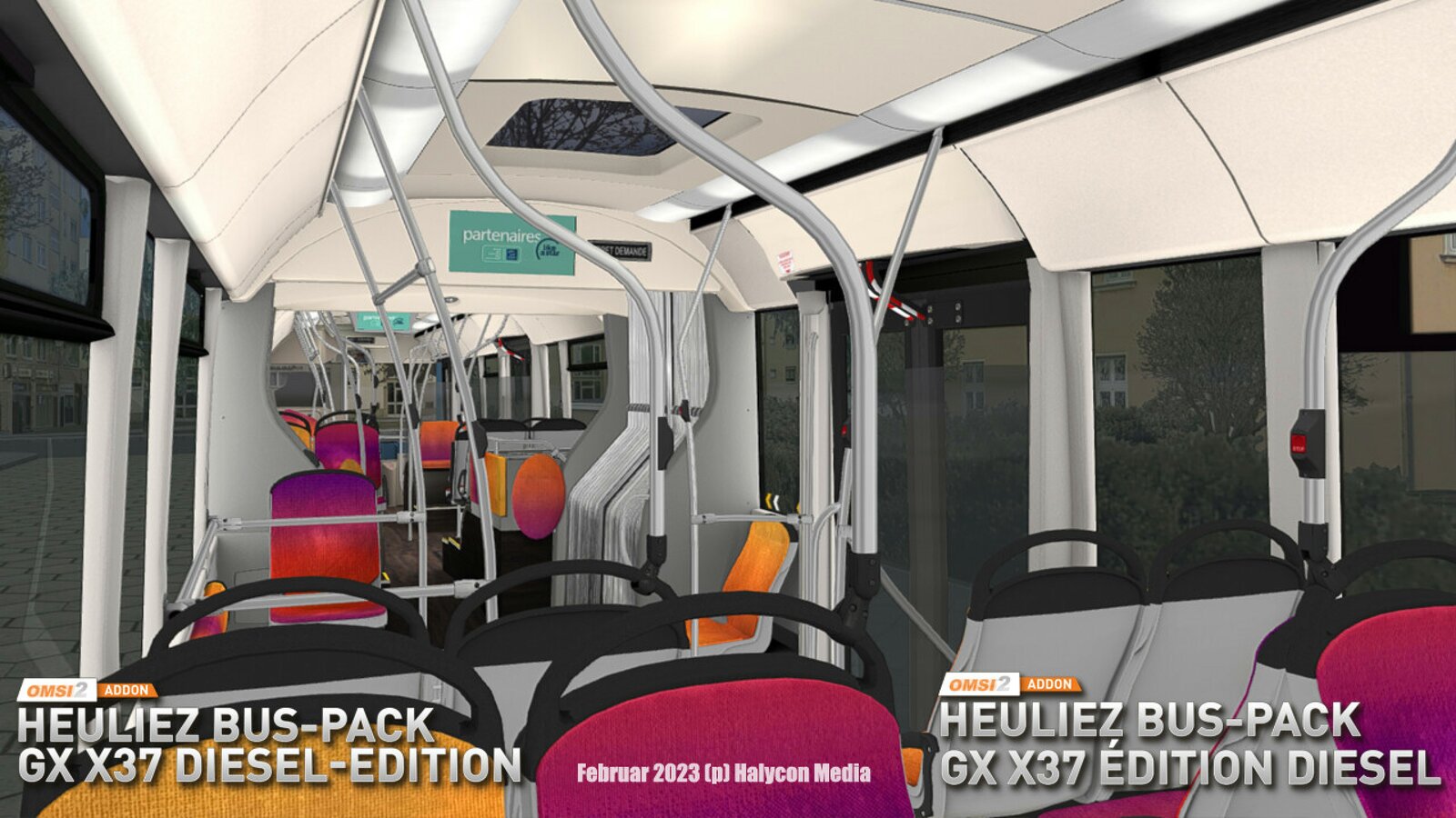 OMSI 2 - Add-on Heuliez Bus Pack GX x37 Diesel Edition