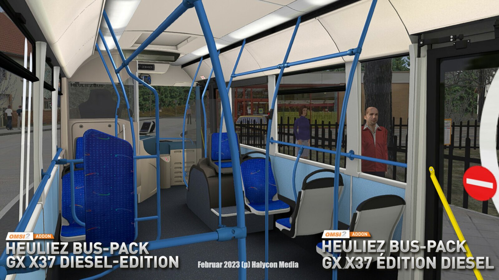 OMSI 2 - Add-on Heuliez Bus Pack GX x37 Diesel Edition