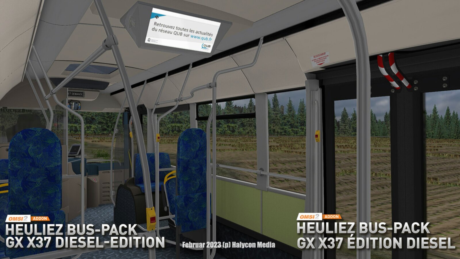 OMSI 2 - Add-on Heuliez Bus Pack GX x37 Diesel Edition