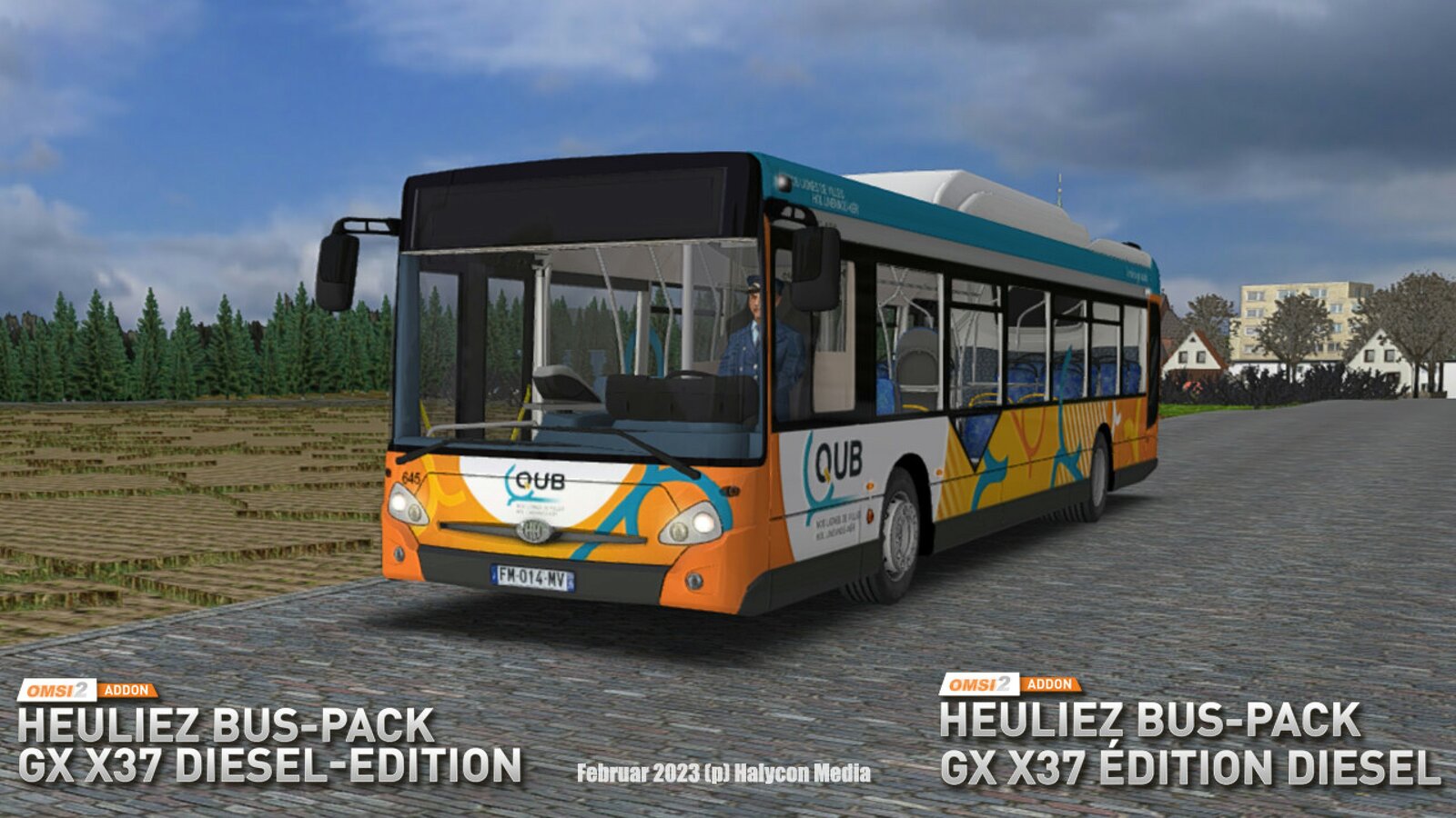OMSI 2 - Add-on Heuliez Bus Pack GX x37 Diesel Edition