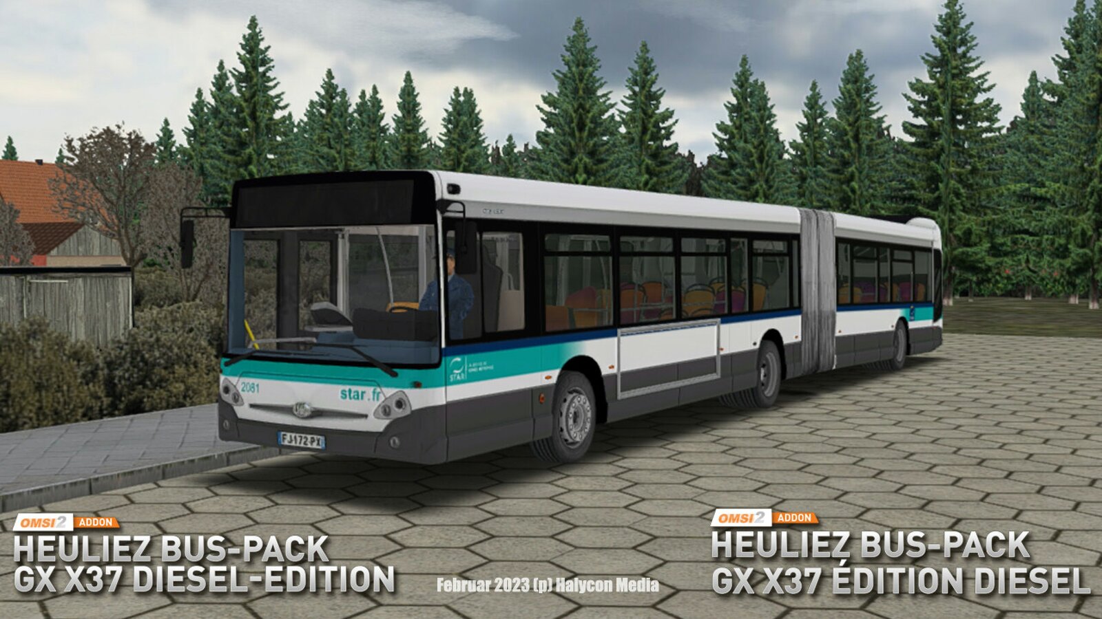 OMSI 2 - Add-on Heuliez Bus Pack GX x37 Diesel Edition