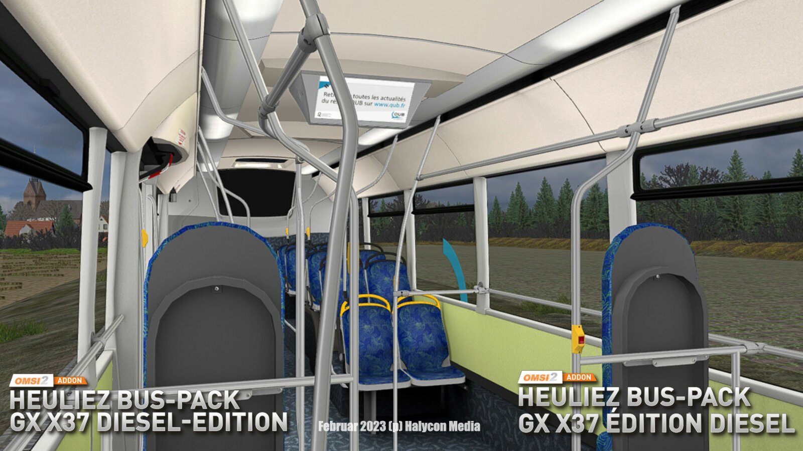 OMSI 2 - Add-on Heuliez Bus Pack GX x37 Diesel Edition