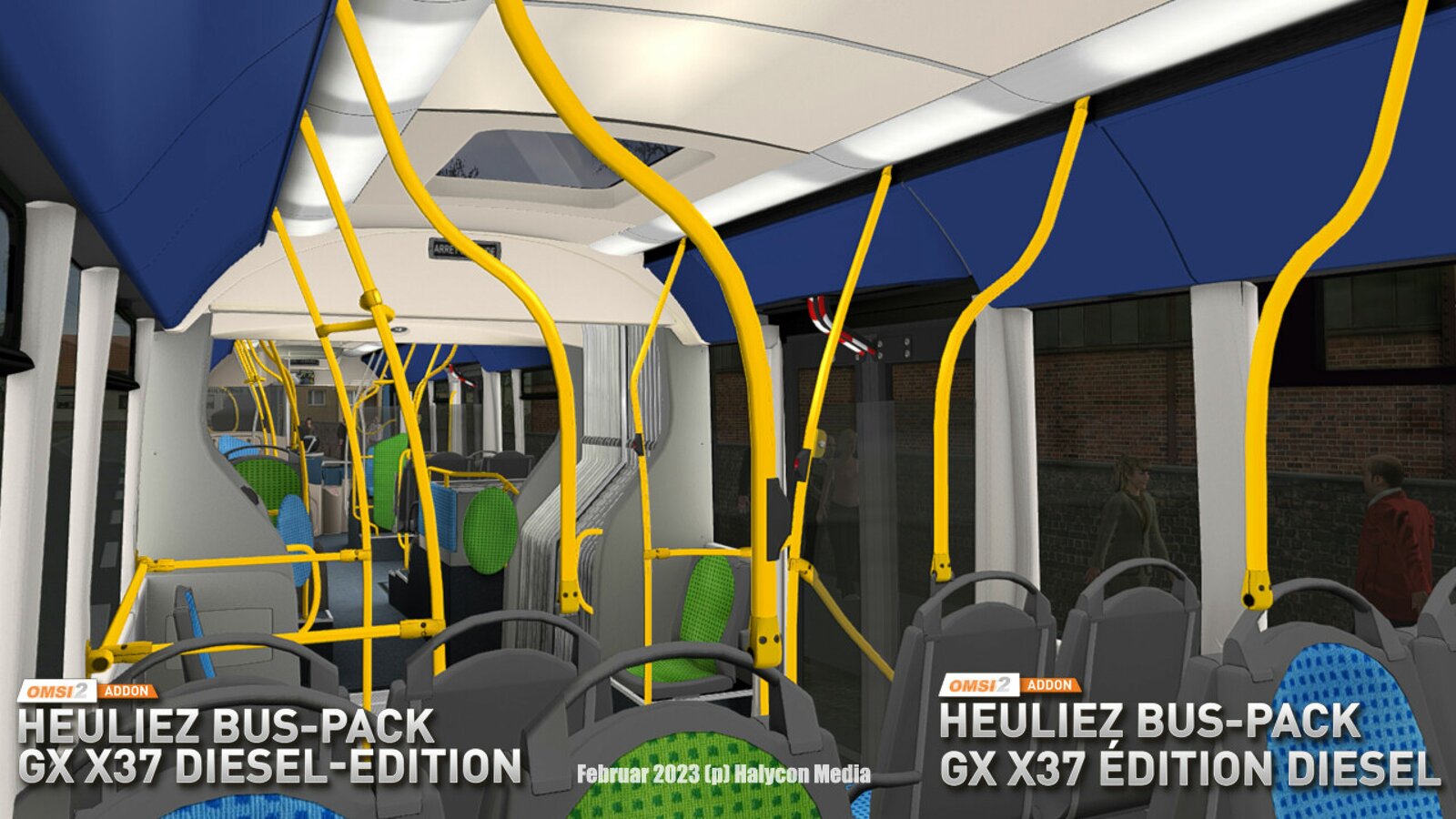 OMSI 2 - Add-on Heuliez Bus Pack GX x37 Diesel Edition