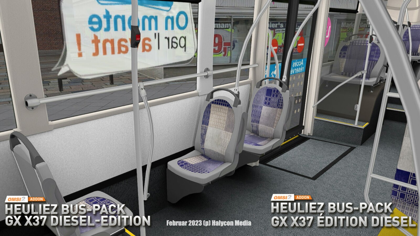 OMSI 2 - Add-on Heuliez Bus Pack GX x37 Diesel Edition