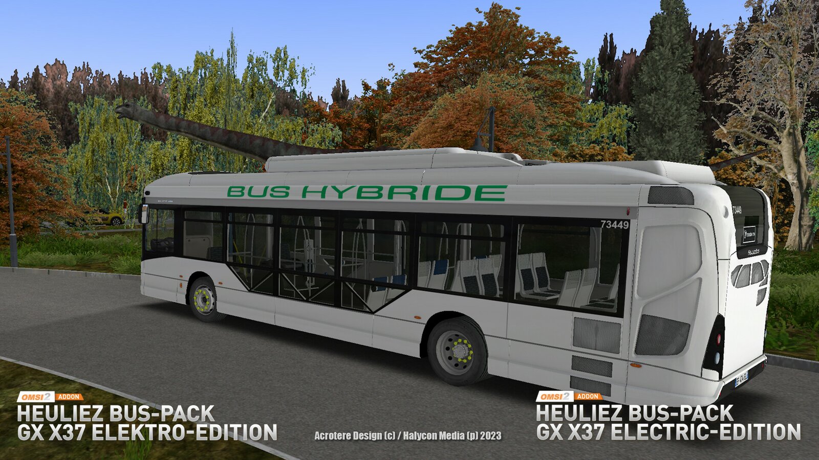 OMSI 2 - Add-on Heuliez Bus-Pack GX x37 Electric Edition
