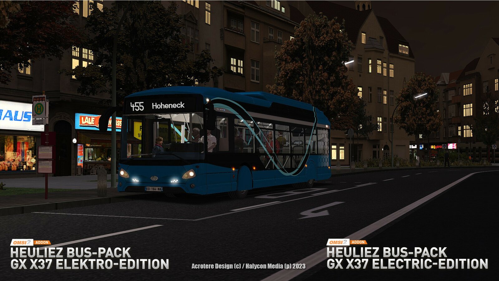 OMSI 2 - Add-on Heuliez Bus-Pack GX x37 Electric Edition