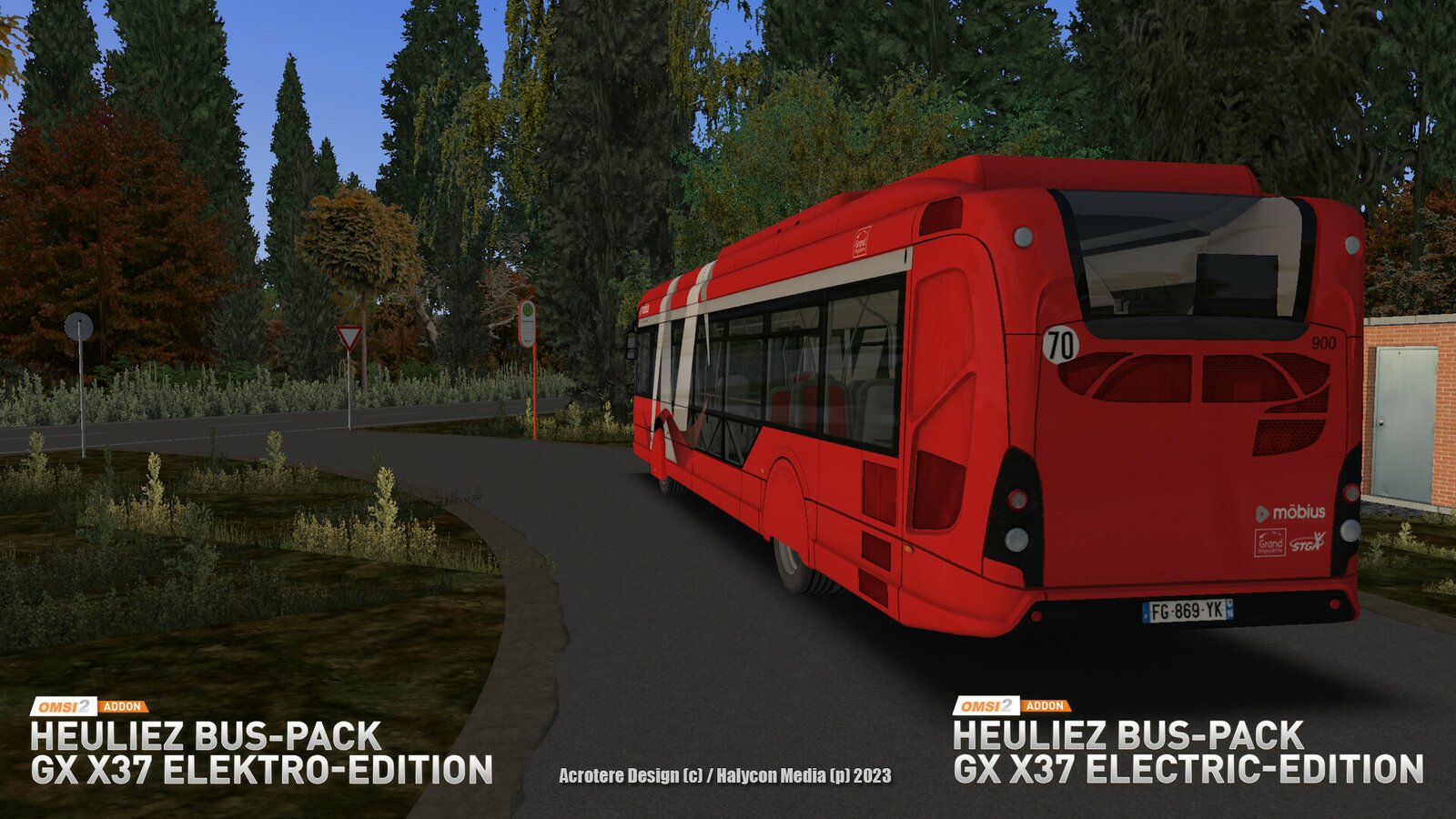 OMSI 2 - Add-on Heuliez Bus-Pack GX x37 Electric Edition