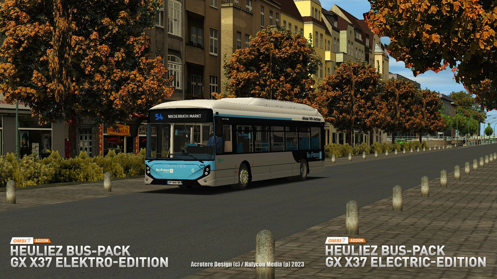 OMSI 2 - Add-on Heuliez Bus-Pack GX x37 Electric Edition