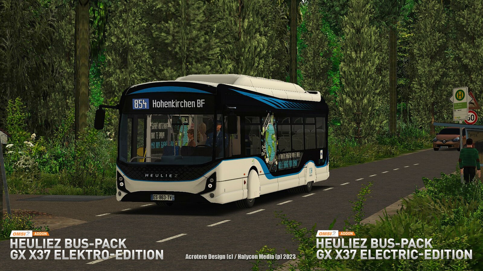 OMSI 2 - Add-on Heuliez Bus-Pack GX x37 Electric Edition