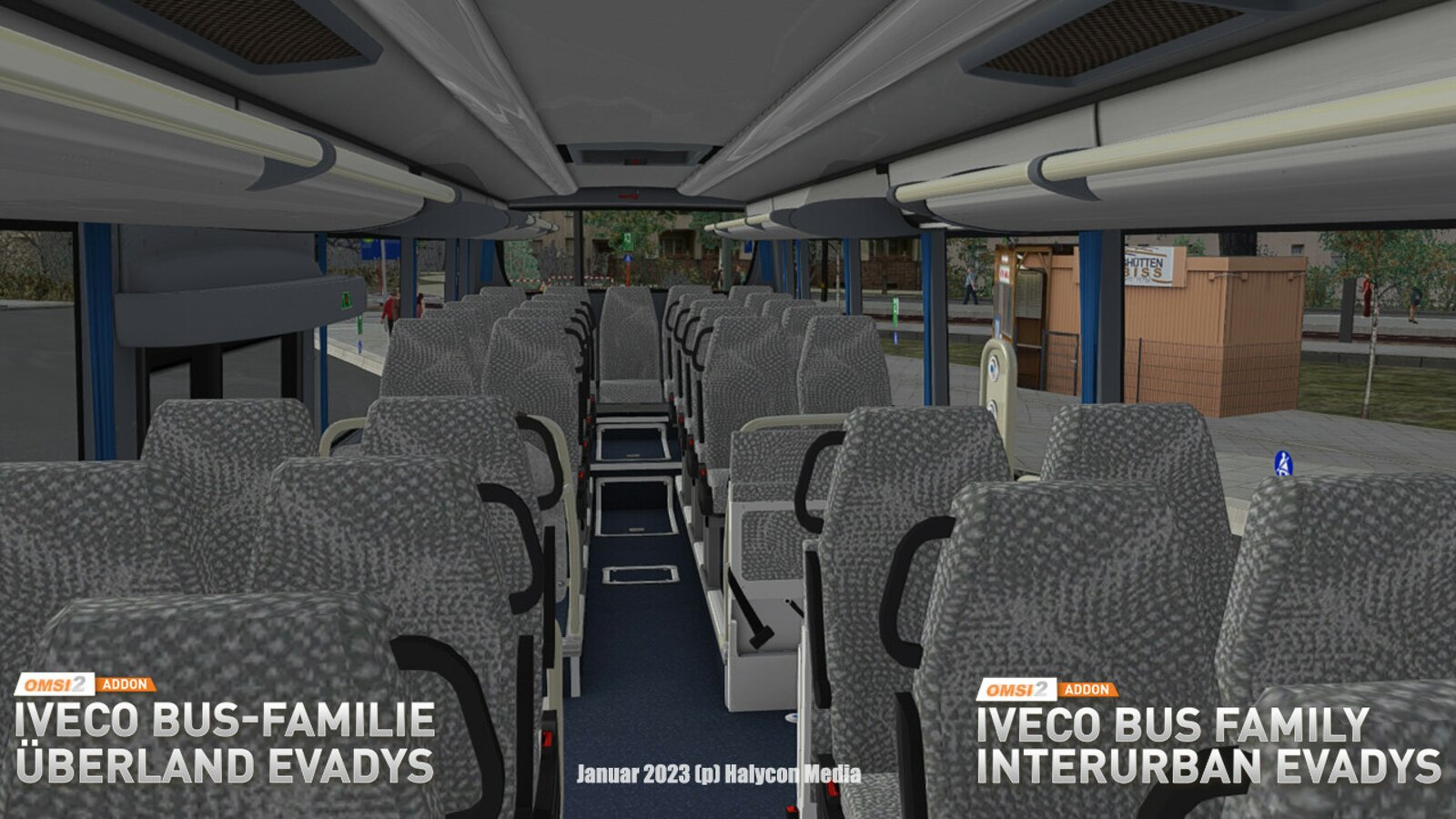 OMSI 2 - Add-on IVECO Bus-Familie Überland Evadys