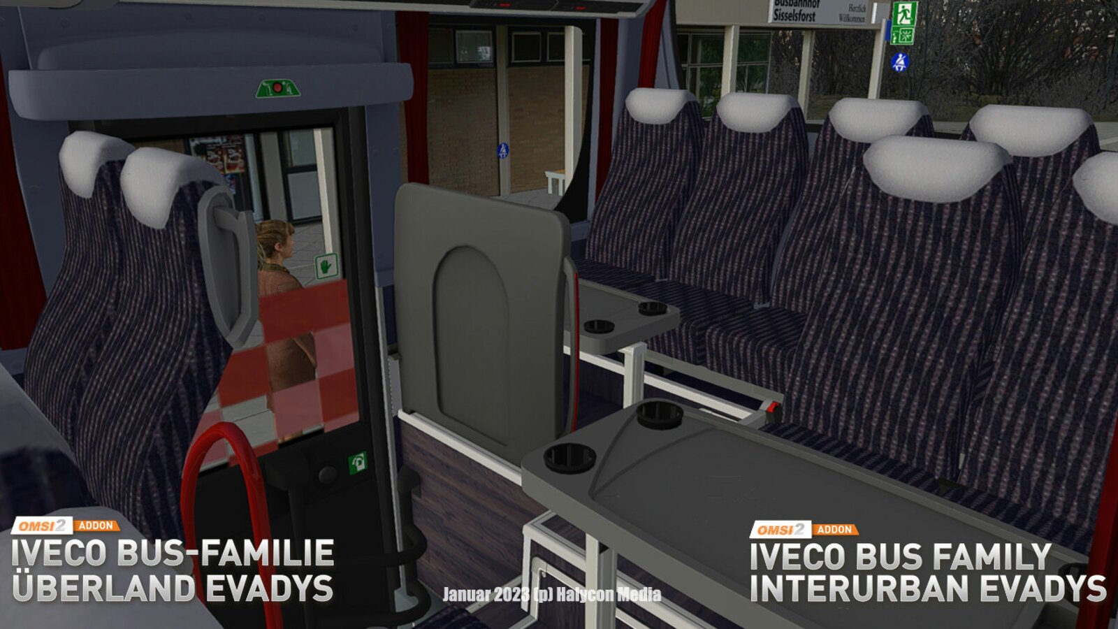 OMSI 2 - Add-on IVECO Bus-Familie Überland Evadys