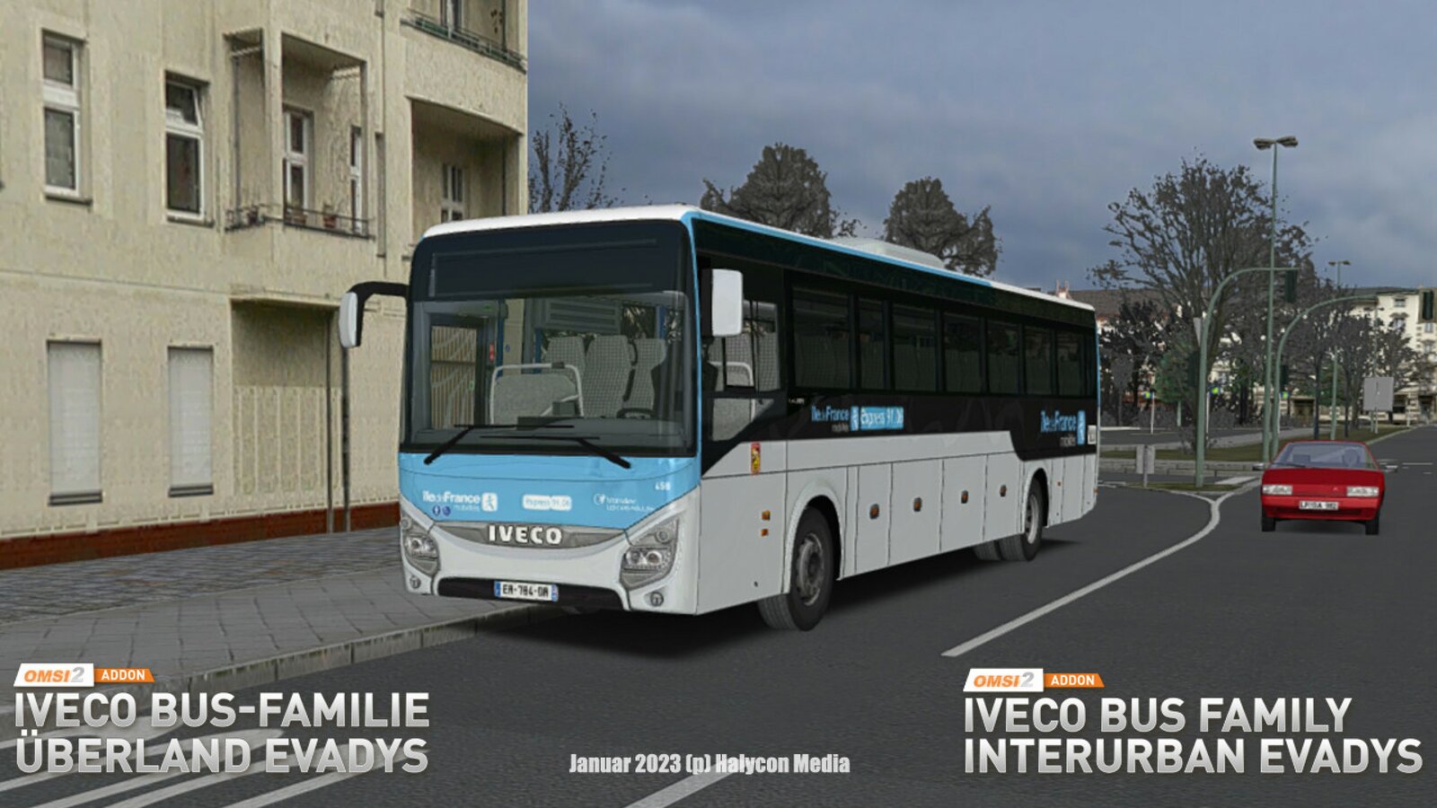 OMSI 2 - Add-on IVECO Bus-Familie Überland Evadys
