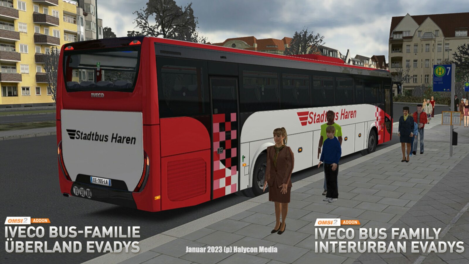 OMSI 2 - Add-on IVECO Bus-Familie Überland Evadys