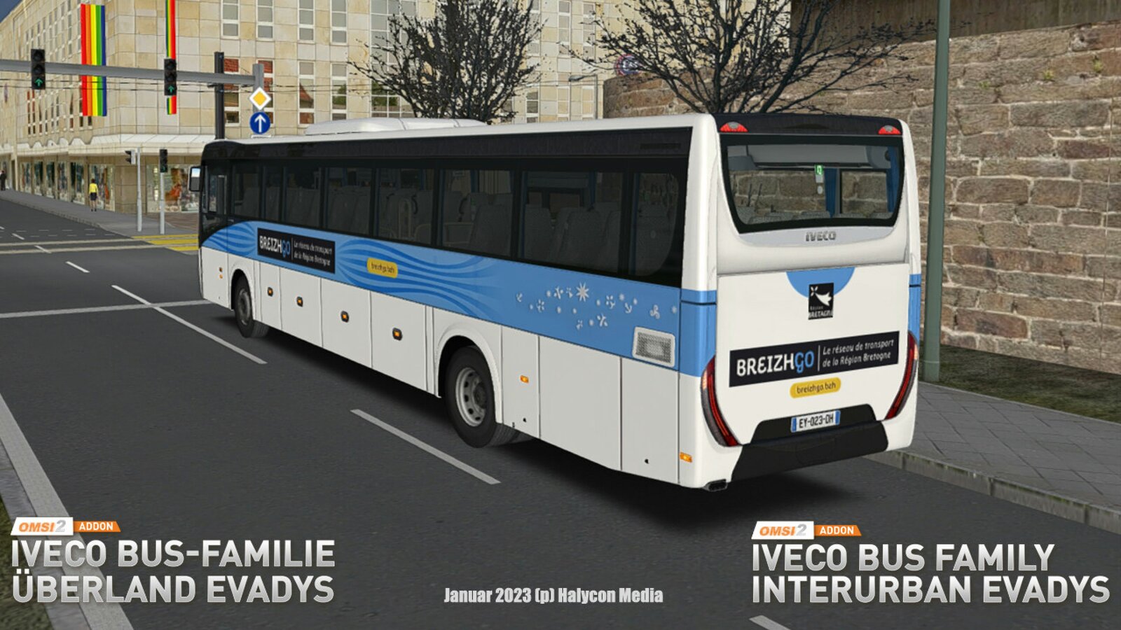 OMSI 2 - Add-on IVECO Bus-Familie Überland Evadys