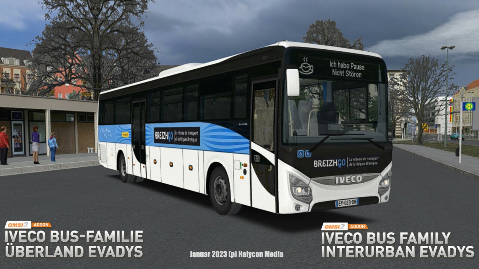 OMSI 2 - Add-on IVECO Bus-Familie Überland Evadys