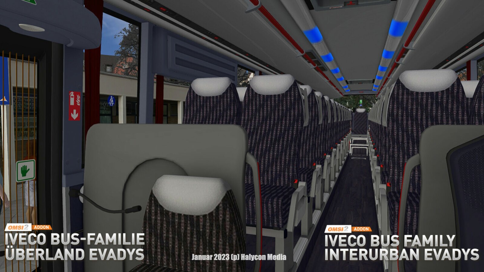 OMSI 2 - Add-on IVECO Bus-Familie Überland Evadys