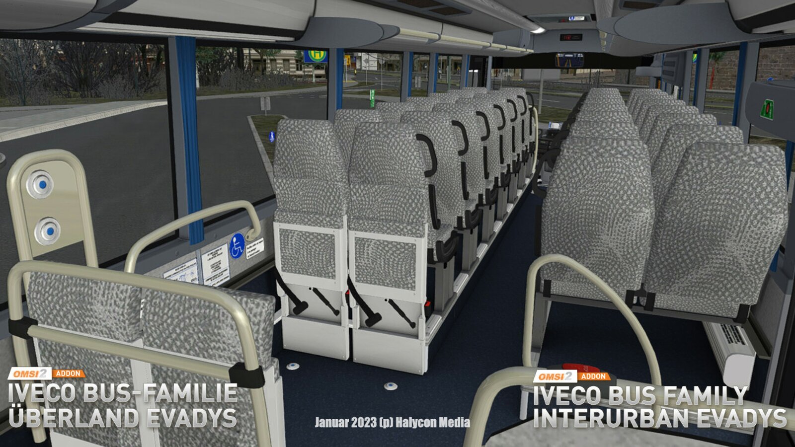 OMSI 2 - Add-on IVECO Bus-Familie Überland Evadys