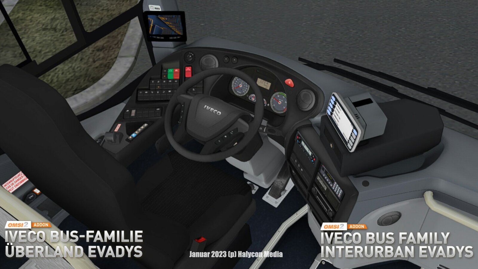 OMSI 2 - Add-on IVECO Bus-Familie Überland Evadys