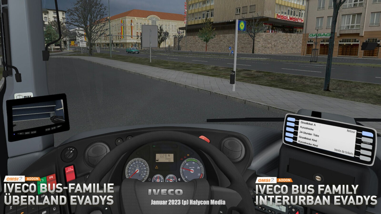 OMSI 2 - Add-on IVECO Bus-Familie Überland Evadys