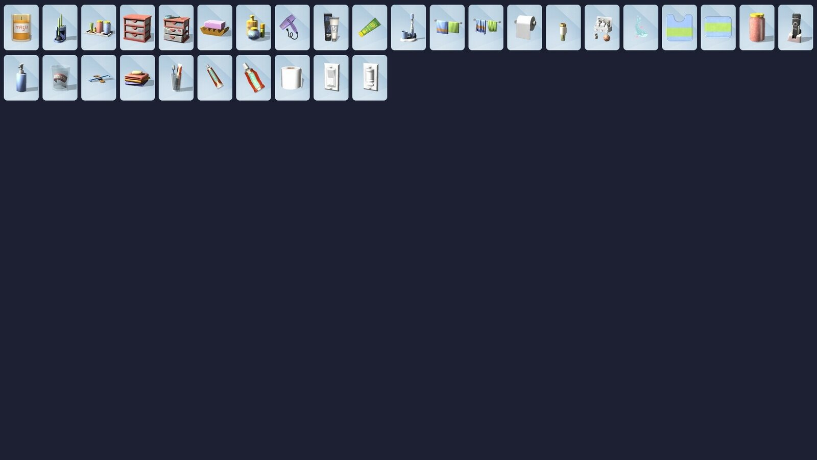 The Sims 4: Bathroom Clutter Kit