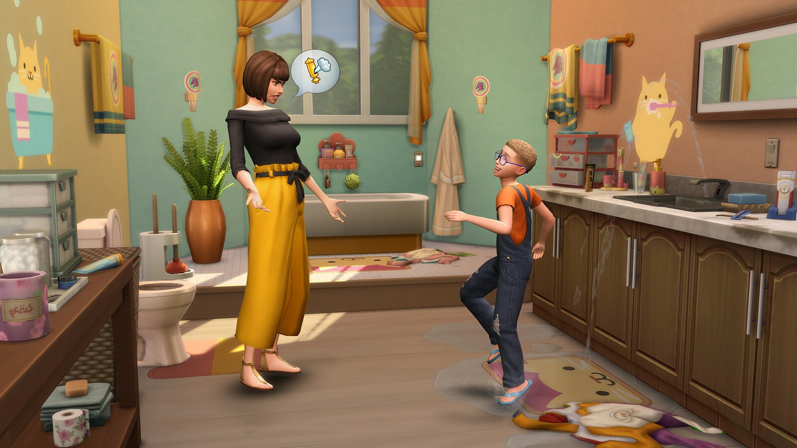 The Sims 4: Bathroom Clutter Kit