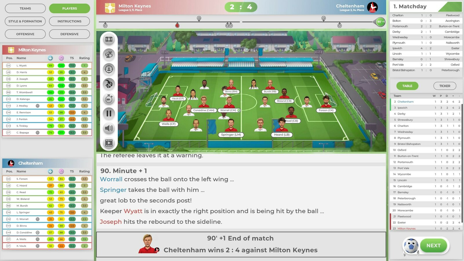 GOAL! The Club Manager