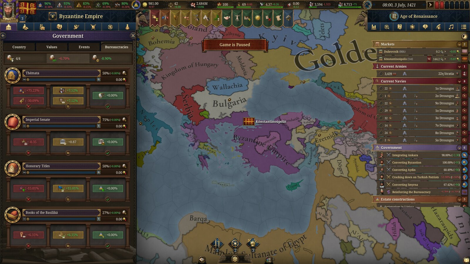 Europa Universalis V: Fate of the Phoenix